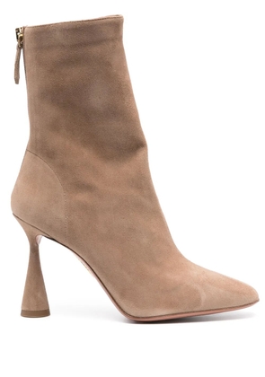 Aquazzura 10mm Amore ankle boots - Neutrals