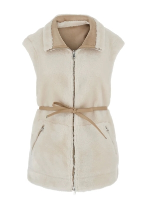 Urbancode belted gilet - Neutrals