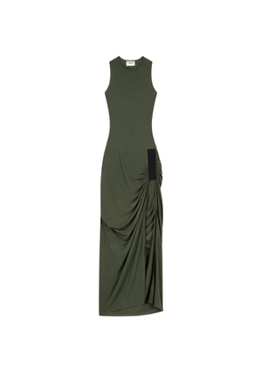 Coperni taped suspended maxi dress - Green