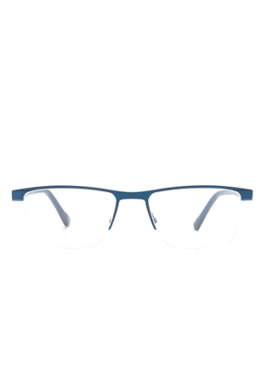 Etnia Barcelona Munster rectangle-frame glasses - Blue
