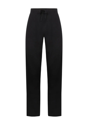 Le Kasha organic cotton straight-leg trousers - Black