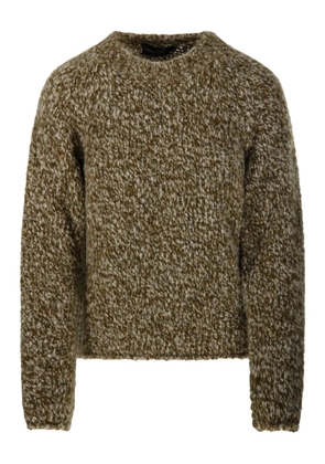 Fabrizio Del Carlo crew-neck wool sweater - Green