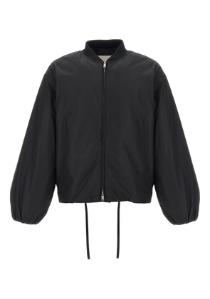 Jil Sander balloon-sleeve bomber jacket - Black