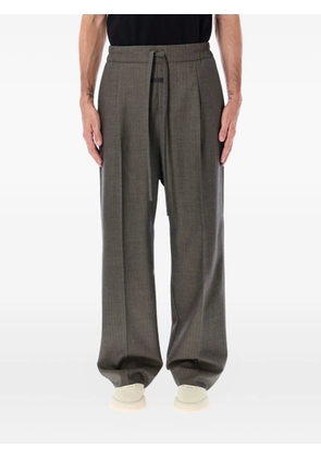 Fear Of God drawstring pleated trousers - Grey