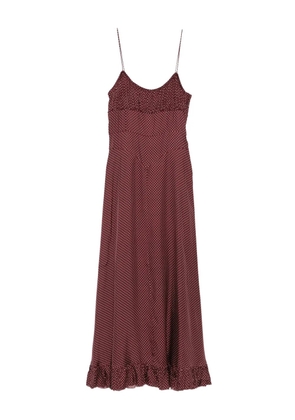 DÔEN Rosamaria maxi dress - Red