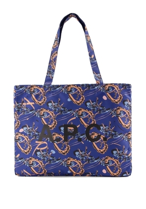 A.P.C. Diane tote bag - Blue