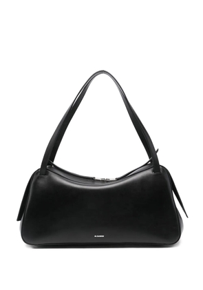Jil Sander top-zip shoulder bag - Black