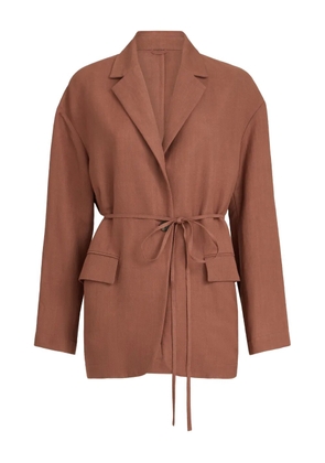 Brunello Cucinelli monili-embellishment blazer - Orange