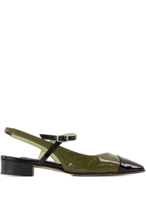 Carel Paris Oceano leather pumps - Green