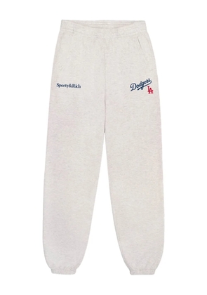 Sporty & Rich logo-print track pants - Grey