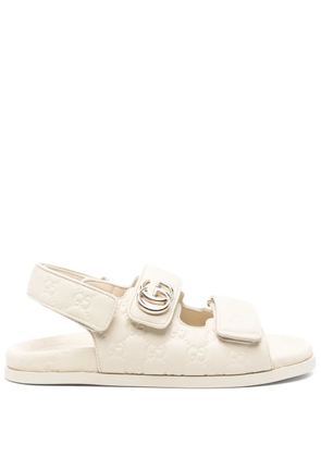 Gucci leather sandals - Neutrals