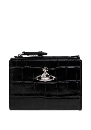 Vivienne Westwood embossed logo wallet - Black