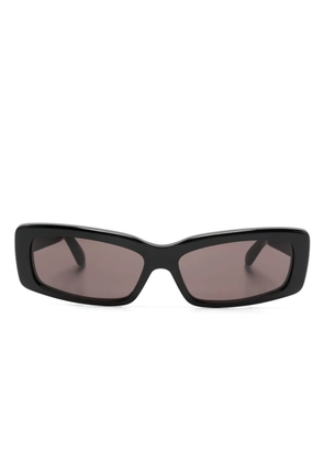Balenciaga Eyewear oversized rectangle-frame sunglasses - Black