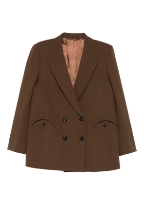 Blazé Milano double-breasted blazer - Brown