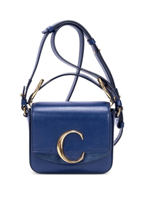 Chloé Pre-Owned mini C crossbody bag - Blue