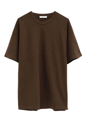 The Row short-sleeve boxy top - Brown