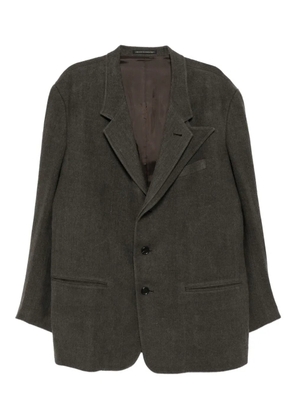 Y's single-breasted blazer - Grey