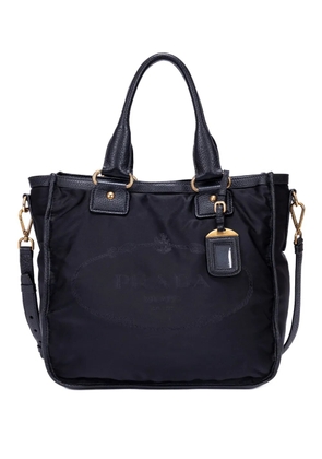 Prada Pre-Owned 2-Way top handles shoulder bag - Black