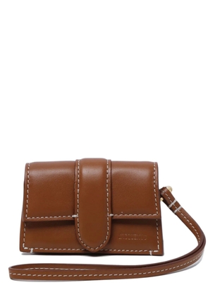 Jacquemus Le Porte Bambino AirPods case - Brown