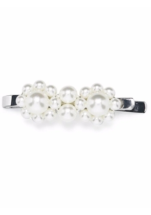Simone Rocha pearl-embellished hair clip - Silver