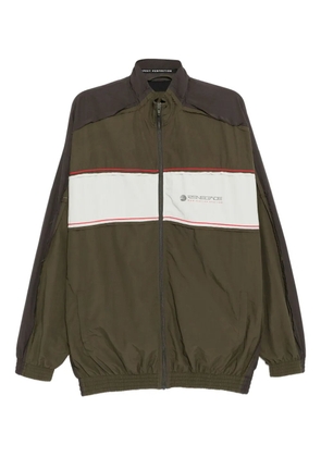 Martine Rose logo-print jacket - Green