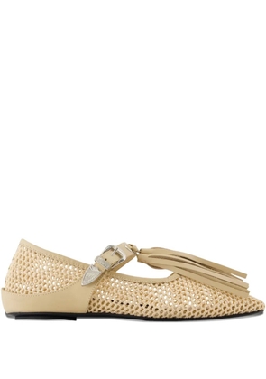 Toga Pulla tassel-embellishment ballet flats - Neutrals