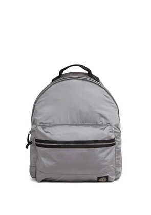 Stone Island metallic zip-fastening backpack - Grey