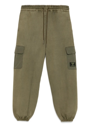 PEACE AND AFTER cargo track pants - Green