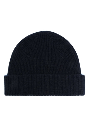Zegna cashmere beanie hat - Blue
