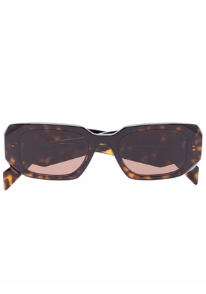 Prada Eyewear tortoiseshell square-frame sunglasses - Brown