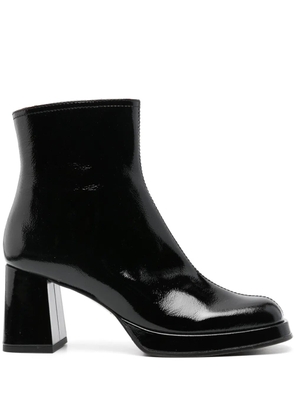Chie Mihara Kentin 80mm leather ankle boots - Black