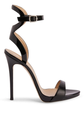 Giuseppe Zanotti Gwyneth 120mm leather stiletto sandals - Black