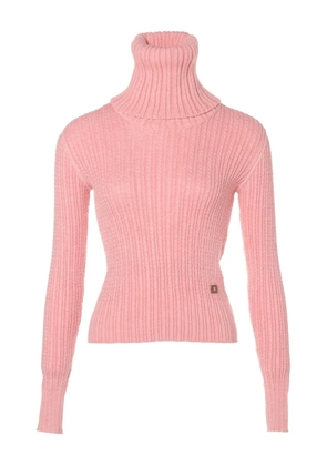 CHANEL Pre-Owned 2001 CC-logo sweater - Pink
