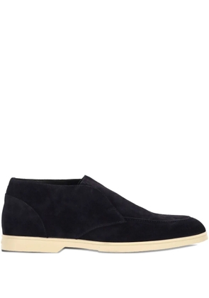 Doucal's suede Chukka loafers - Blue