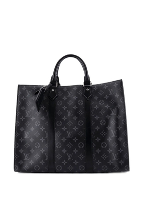 Louis Vuitton Pre-Owned Sac Plat NM 24H Bag Monogram Eclipse Canvas tote bag - Black