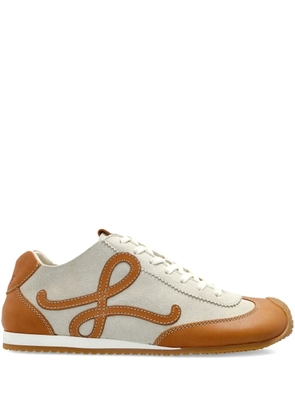 LOEWE Ballet Runner 2.0 leather logo sneakers - Neutrals