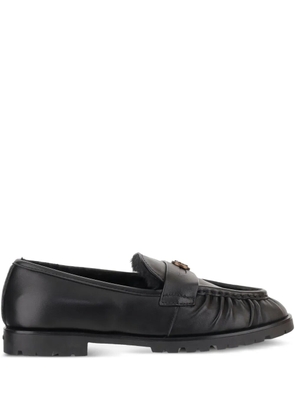 PINKO nappa leather loafers - Black