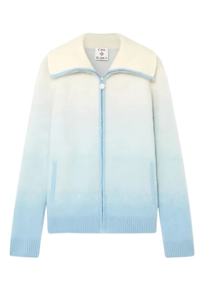 Casablanca zip cardigan - Blue