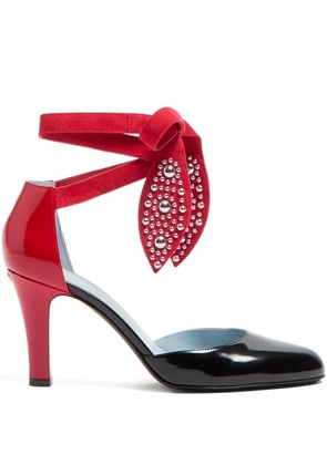 Valentino Garavani 85mm Foliefoliage pumps - Black