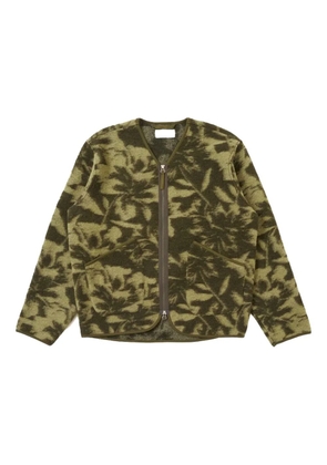 Universal Works zip-up jacket - Green