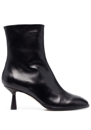 Aeyde 65mm round-toe ankle boots - Black