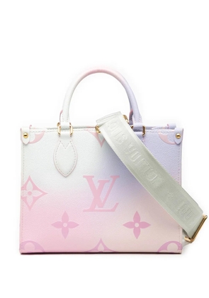 Louis Vuitton Pre-Owned 2021-2025 Monogram Giant Spring in the City OnTheGo Tote PM satchel - Pink