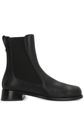 Sergio Rossi Avenue elasticated-panels chelsea boots - Black