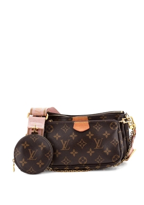 Louis Vuitton Pre-Owned Multi Pochette Accessoires Monogram Canvas crossbody bag - Brown