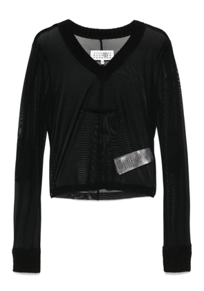 MM6 Maison Margiela mesh top - Black