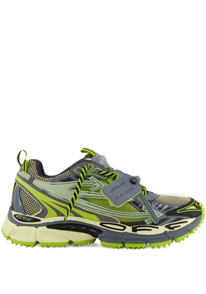 Off-White Ow Be Right Back lace-up rubber sneakers - Green