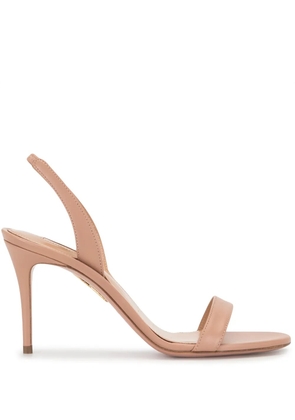 Aquazzura So Nude 85mm sandals - Neutrals