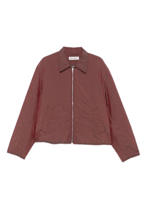 OUR LEGACY zip-fastening pocket jacket - Red