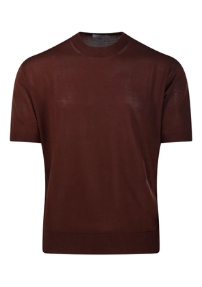 Diana Studio round-neck T-shirt - Brown