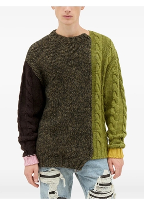 GALLERY DEPT. colourblock sweater - Green